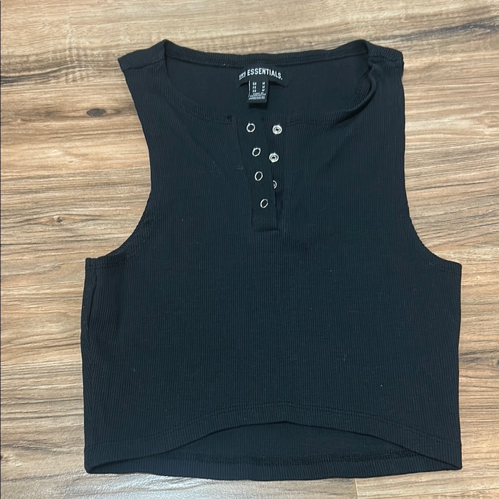 SWS Black Women's Sleeveless Top